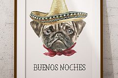 Watercolor Dogs. Animal creator. Product Image 20