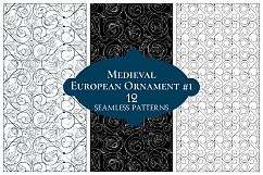 12 European Floral Patterns Product Image 4