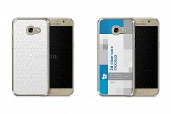 Samsung Galaxy A5 2017 2d Clear Mobile Case Design Mockup 2017 Product Image 1
