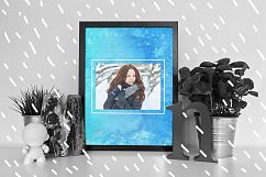 30 Winter Watercolor Backgrounds Product Image 9