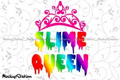 Slime Queen PNG, Graphic Clip Art Sublimation Transfer File Product Image 1