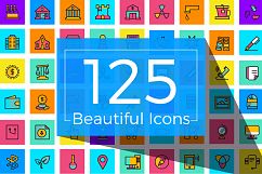 125 Beautiful Icons Product Image 1