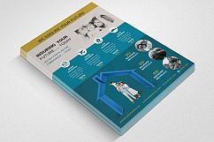 Insurance Company Advertisement Flyer Template Product Image 2
