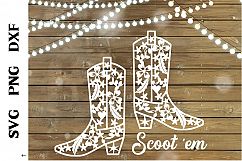Boots SVG Cutting File Product Image 1