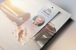 Heaven Memorial Bookmarker Template Product Image 3