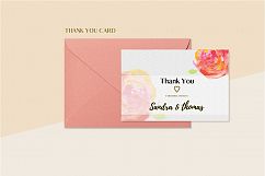 Floral Wedding Invitation Set Product Image 23