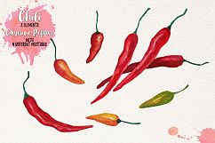 Watercolor Vegetables, Herbs Product Image 7