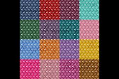 16 Seamless Pearl Upholstery Digital Papers, Quilt Leather Product Image 9