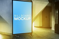 Billboards in Subway Train Station Mockups Product Image 25