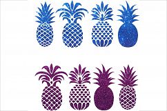 Pineapple Silhouettes Clipart Product Image 3