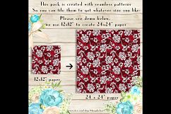 100 Seamless Antique Baroque Pattern Digital Papers Product Image 3