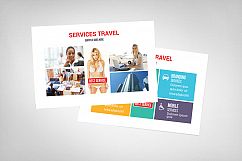 Travel Servicses Post Card Product Image 2