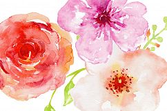 Watercolor Clip Art Summery Product Image 3