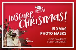 15 Christmas Photo Masks Product Image 1