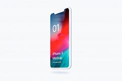 iPhone XS Clay 20 Mockups Scenes 5K - PSD Product Image 15