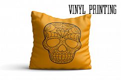 Puppy Calavera Tattoo Style Vector Product Image 4