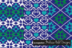 Nordic Knit Christmas Patterns Product Image 3