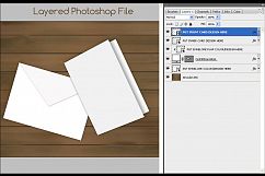 Minimal Greeting Card Mockup Product Image 5