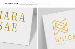 Logo Mockups Pack. Paper Edition. Vol. 2 Product Image 7
