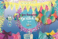 Semi-Transparent Birthday  Product Image 2