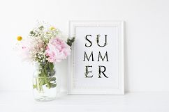 Grace &amp; Glory Botanical Alphabet Olive Watercolor Product Image 9