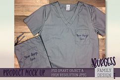 MOCK UP Medical uniform| PSD &amp; JPEG Product Image 1