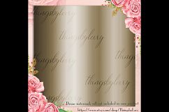 42 Bronze Metallic Texture Digital Papers Product Image 7