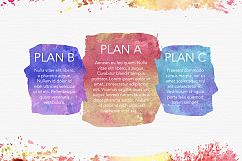 Watercolor Keynote Template Product Image 17