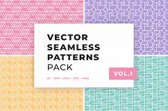 Vector Seamless Patterns Pack Vol.1 Product Image 1
