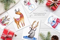 Watercolor Winter Illustrations Product Image 6