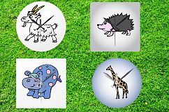 Cartoon animals collection Product Image 2