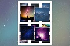 Cosmos, Space, Galaxy, Nebula, Earth, Universe, Printable Product Image 3