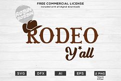 Rodeo Y&#039;All Design for T-Shirt, Hoodies, Mugs and more Product Image 1