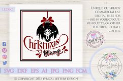 NEW! Farmhouse Christmas Blessings with Windmill SVG LL256C Product Image 1