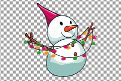 Christmas Elements watercolor clip art, Printable PNG files Product Image 25