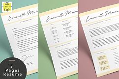 Elegant MS Word Resume Template Product Image 2