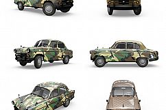 Vintage Car Mockup Product Image 2