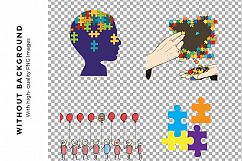 Autism- 4 Vector Templates Product Image 2