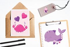 Undersea Love graphics and illustrations Product Image 4
