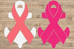 Hope Anchors Breast Cancer SVG Cancer Survivor 1005s Product Image 2