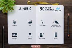 Glyph Music Icons Set Product Image 2