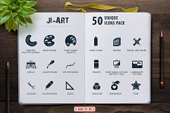 Glyph Art Icons Set Product Image 6