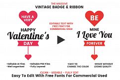 122 LOVE LABEL &amp; RIBBON Product Image 3