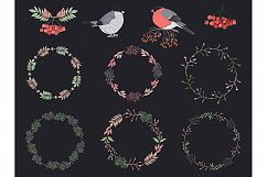 Sketch birds. Vector set. Product Image 7