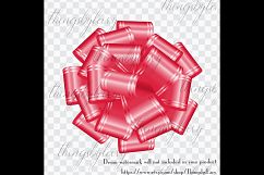 56 Red Bows and Ribbons Clip Arts PNG Transparent Product Image 7