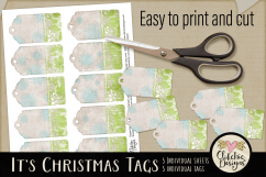 Christmas Tags - Printable It&#039;s Christmas Gift Tags Product Image 3