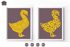 Goose Mandala svg, Product Image 1