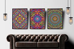 Colorful Mandala Abstract Geometric Product Image 4