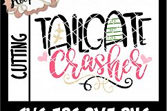 Tailgate Crasher - Football SVG Cutting File Product Image 2