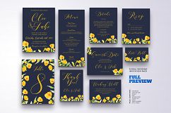 Floral Wedding Invitation Bundle Product Image 11